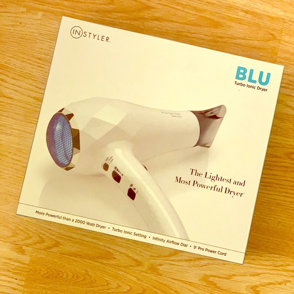 BLU Turbo Ionic Hair Dryer by INSTYLER